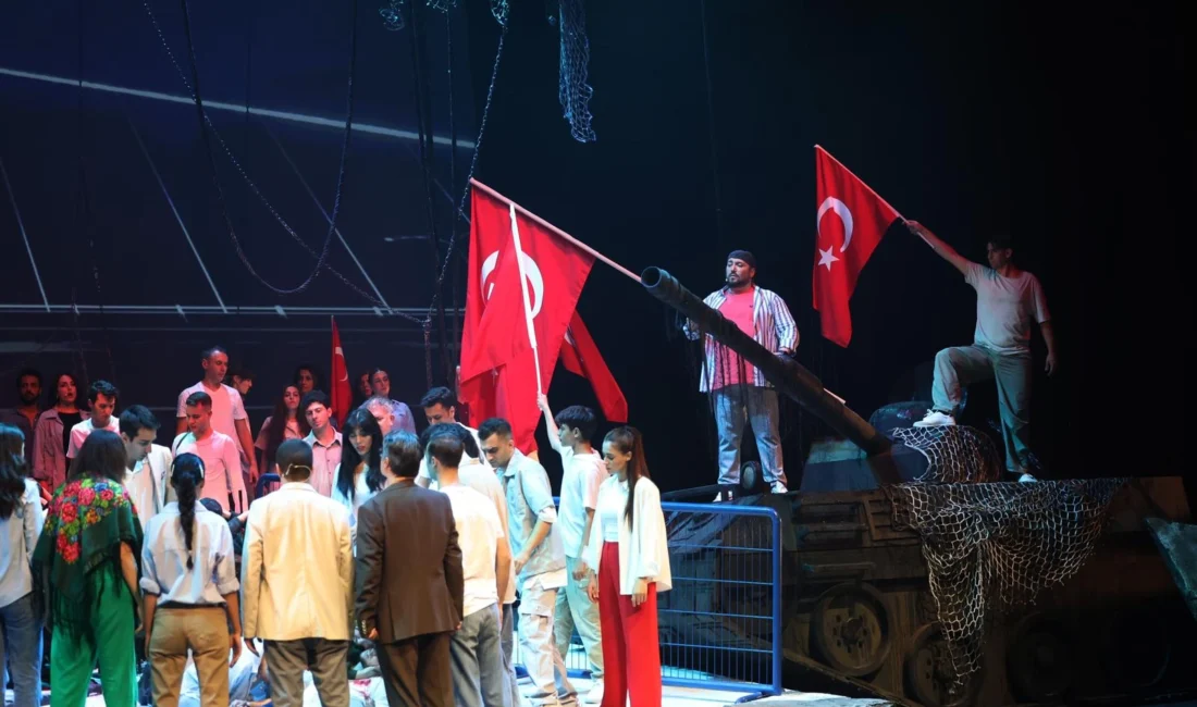 Cumhurbaşkanı Recep Tayyip Erdoğan, 15 Temmuz zaferini bir sanat başyapıtı