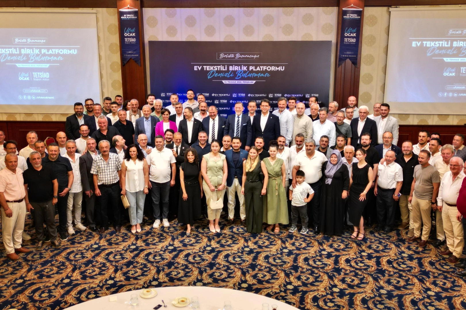 Ev Tekstili Birlik Platformu’nun Denizli’deki buluşması, sektörün önde gelen isimlerini