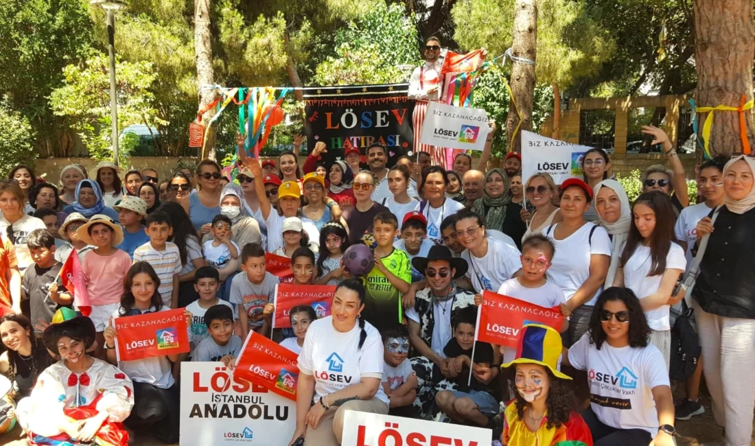 LÖSEV Lösemili Çocuklar Sağlık ve Eğitim Vakfı, yaz etkinlikleri kapsamında