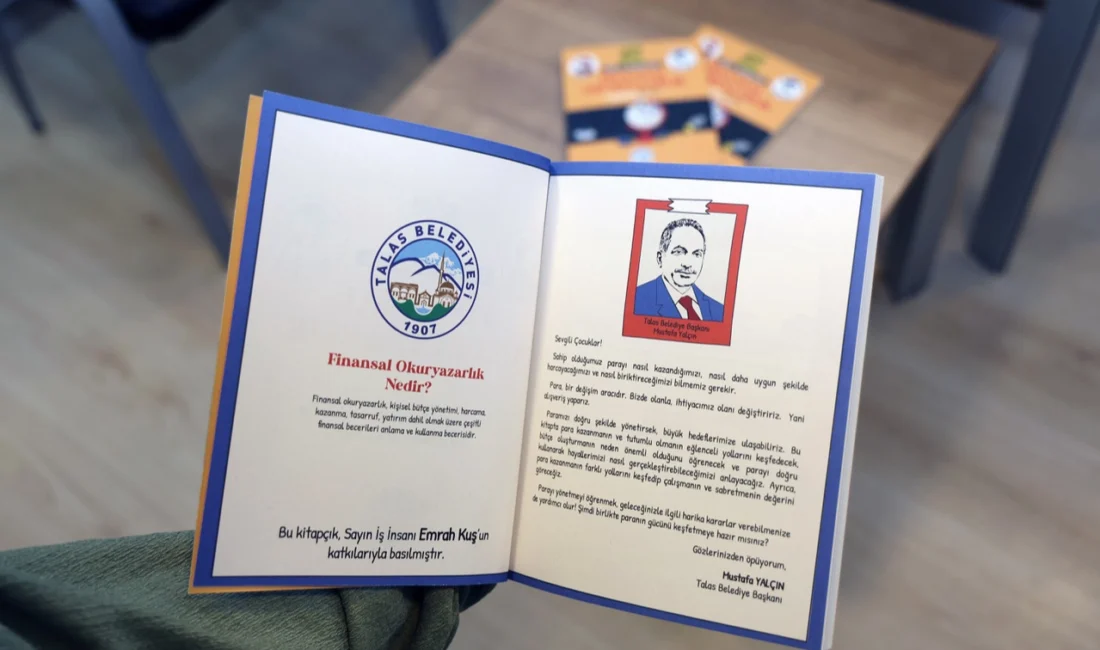 Kayseri Talas Belediyesi, çocuklara erken yaşta finansal bilinç kazandırmak amacıyla