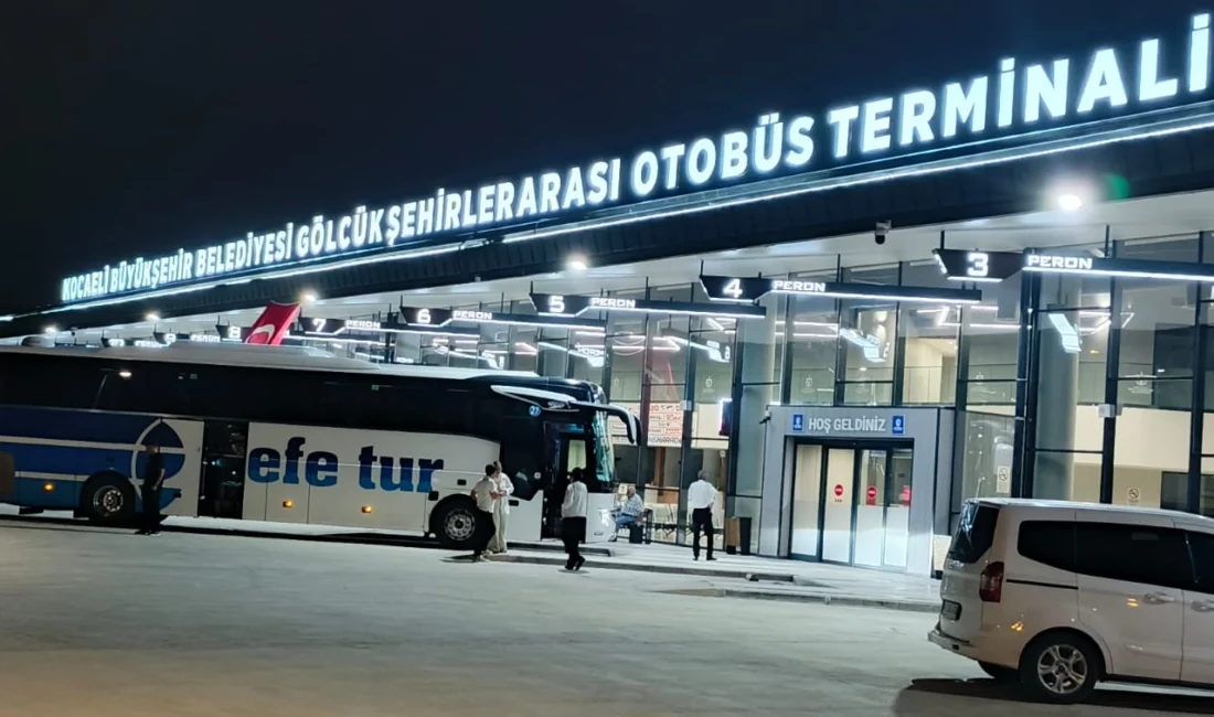 Kocaeli Büyükşehir Belediyesi tarafından Gölcük ilçesine kazandırılan 13 peronlu yeni