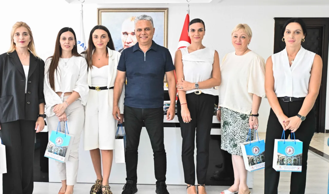 Gürcistan’ın ikinci büyük kenti olan Kutaisi heyeti Antalya Muratpaşa Belediyesi’nin