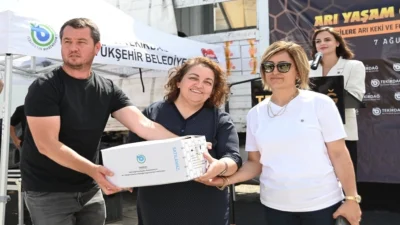 Tekirdağ Büyükşehir Belediyesi, kırsal kalkınmaya destek olmak ve arıcılığı güçlendirmek