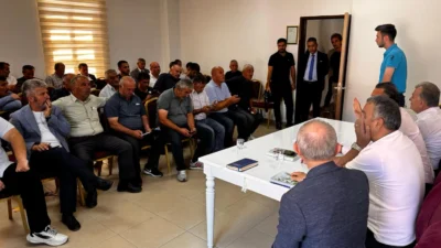 Bursa Büyükşehir Belediyesi tarafından Büyükorhan ilçesindeki muhtarların talep ve önerilerini