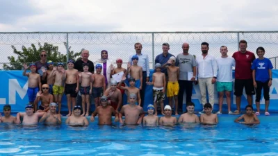 Bursa’da Gürsu Belediyesi’nin her yıl yaz döneminde açtığı havuz sezonunda