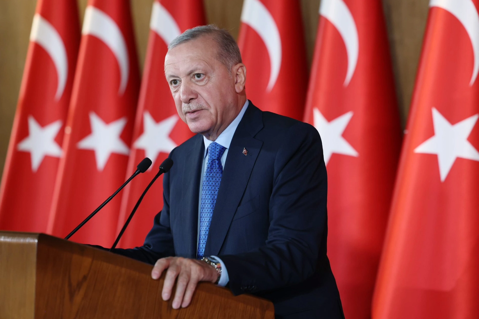 Cumhurbaşkanı Recep Tayyip Erdoğan, Ahlat’taki Cumhurbaşkanlığı Kabinesi Toplantısı sonrası yaptığı