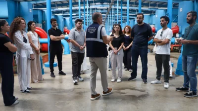 SASKİ, SAÜTıp Fakültesi son sınıf öğrencilerini Hızırilyas İçme Suyu Arıtma