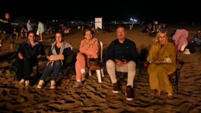 Bursa’da Karacabey Belediyesi’nin Longoz Fest kapsamındaki “Perseid Meteor Yağmuru” etkinliği,