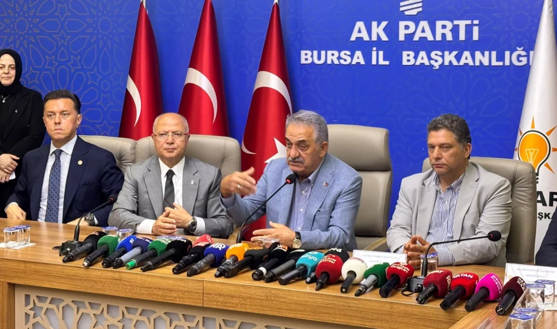 AK Parti Genel Başkan Yardımcısı Hayati Yazıcı, teşkilatının Bursa İl