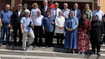 İç Anadolu Birliği (İÇAN), Mamak’taki Oğuz Kağan İlkokulu’na gerçekleştirdiği ziyarette