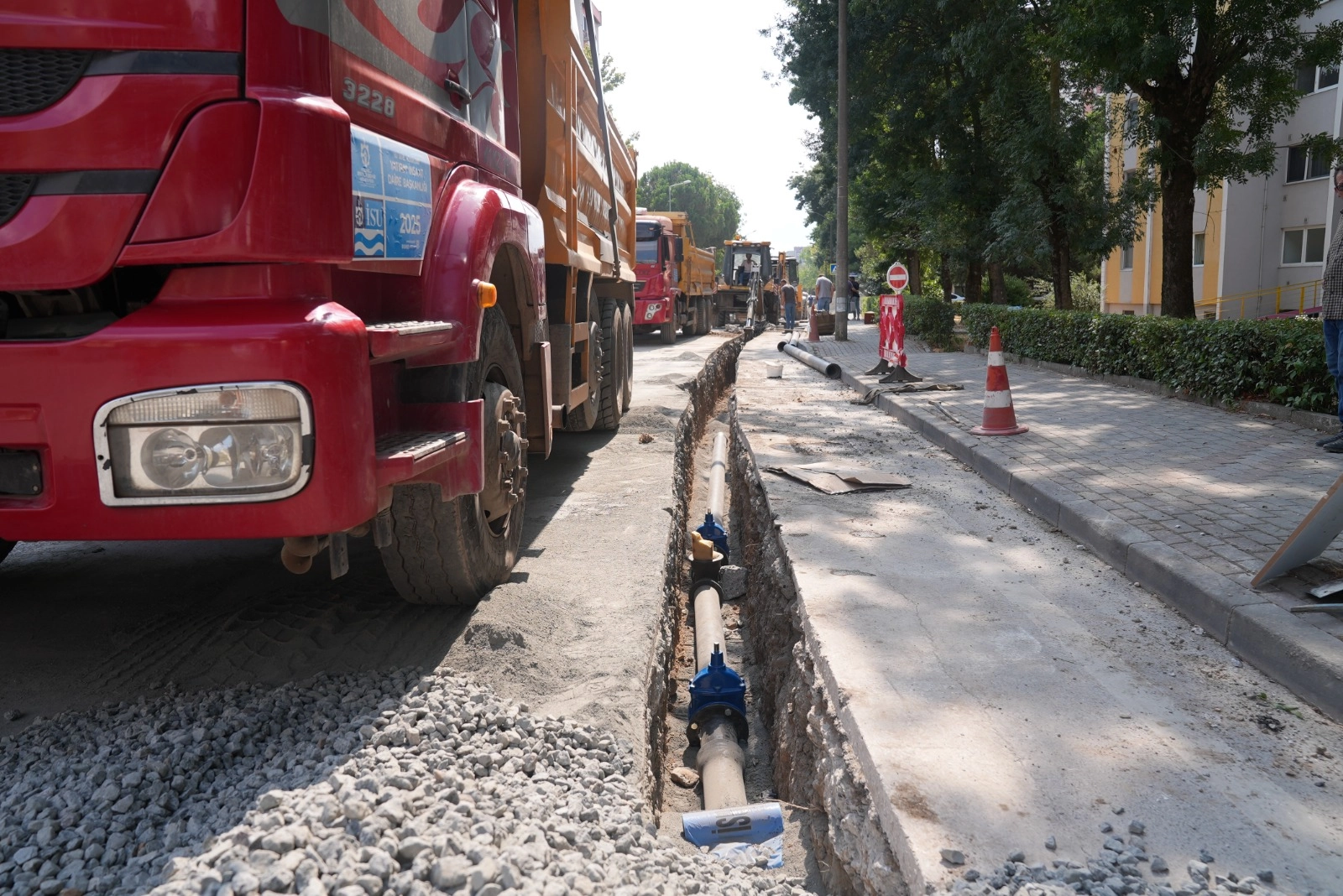 Kocaeli Büyükşehir Belediyesi İSU Genel Müdürlüğü, kent genelinde altyapı yatırımlarına