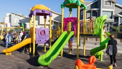 İzmir Büyükşehir Belediye Başkanı Dr. Cemil Tugay, Urla’nın Çamlıçay Mahallesi’nin