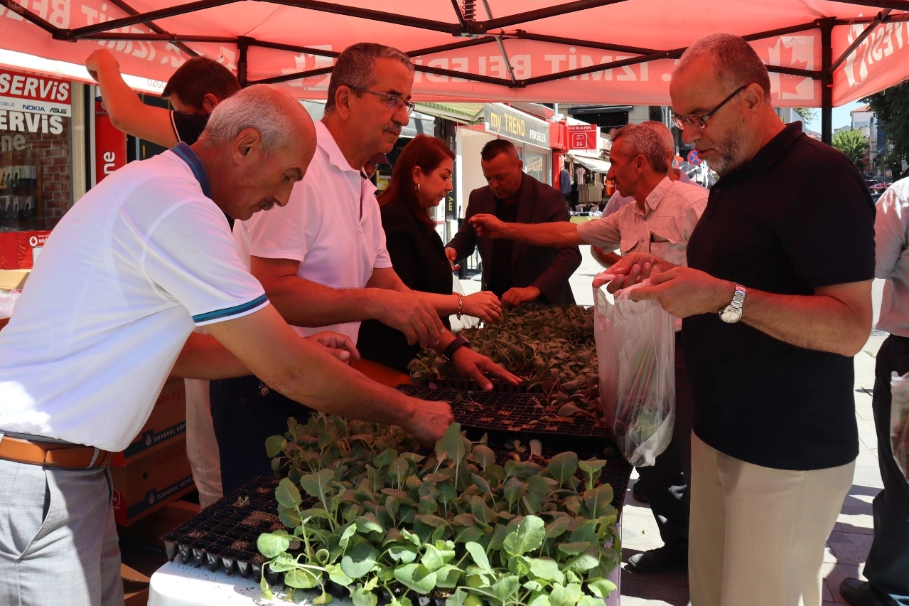 Kocaeli’de İzmit Belediyesi, kent genelinde tarımsal üretimi teşvik etmek ve