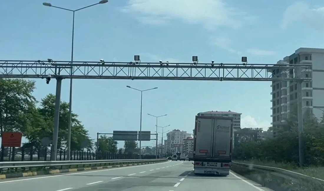 Karadeniz Sahil Yolu’nda trafik güvenliğini artırmak amacıyla Piraziz’de Elektronik Denetleme