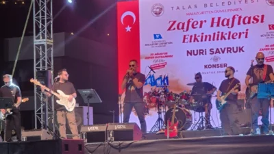 Kayseri de Talas Belediyesi’nin Zafer Haftası Etkinlikleri kapsamında düzenlenen Nuri