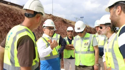 Kocaeli Büyükşehir Belediyesi Genel Sekreteri Dr. Hayri Baraçlı, D-130 Karayolu