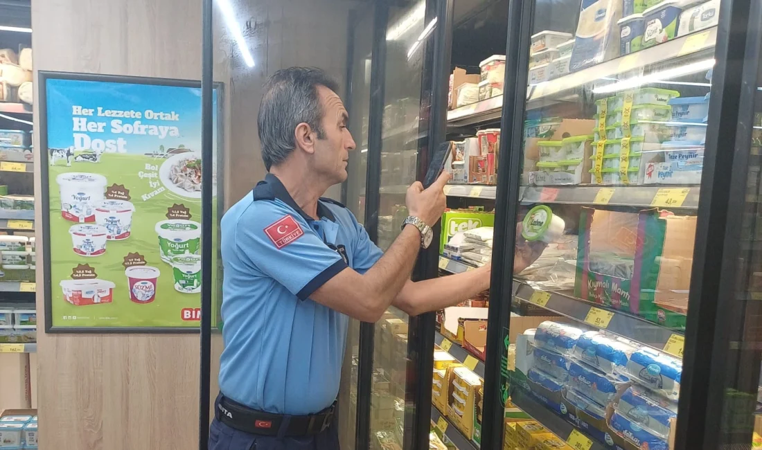 Kocaeli Büyükşehir Belediyesi Zabıta Dairesi Başkanlığı, kent genelinde yürüttüğü market