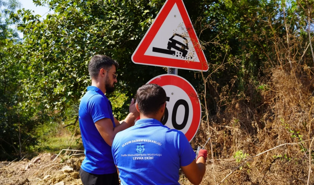 Kocaeli Büyükşehir Belediyesi, sürücülerin can ve mal güvenliği için büyük
