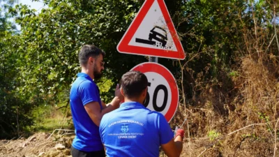 Kocaeli Büyükşehir Belediyesi, sürücülerin can ve mal güvenliği için büyük