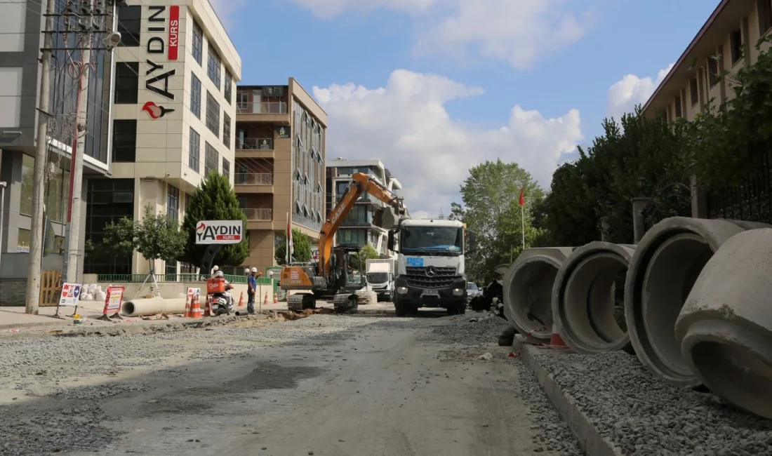 Kocaeli Büyükşehir Belediyesi İSU Genel Müdürlüğü, İzmit Yahyakaptan Mahallesi’nde kapsamlı