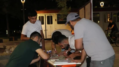 Saadet Partisi Konya Gençlik Kolları tarafından Kültürpark’ta düzenlenen “Gol at,