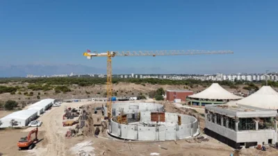 Antalya Büyükşehir Belediyesi ASAT Genel Müdürlüğü’nün, Lara Atıksu Arıtma Tesisi’nin