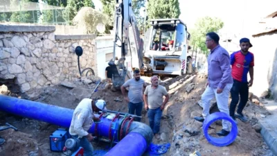 Manisa Su ve Kanalizasyon (MASKİ) Genel Müdürlüğü Alaşehir ilçe merkezine