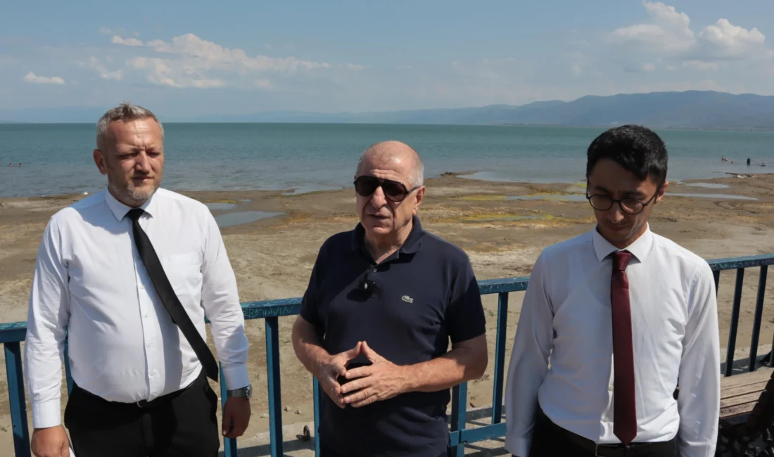 Zafer Partisi Genel Başkanı Prof. Dr. Ümit Özdağ, İznik Gölü’nün