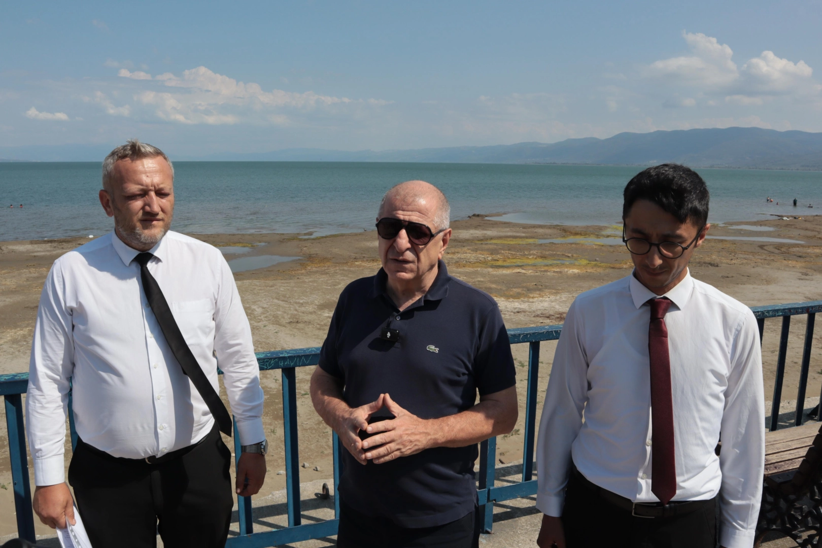 Zafer Partisi Genel Başkanı Prof. Dr. Ümit Özdağ, İznik Gölü’nün