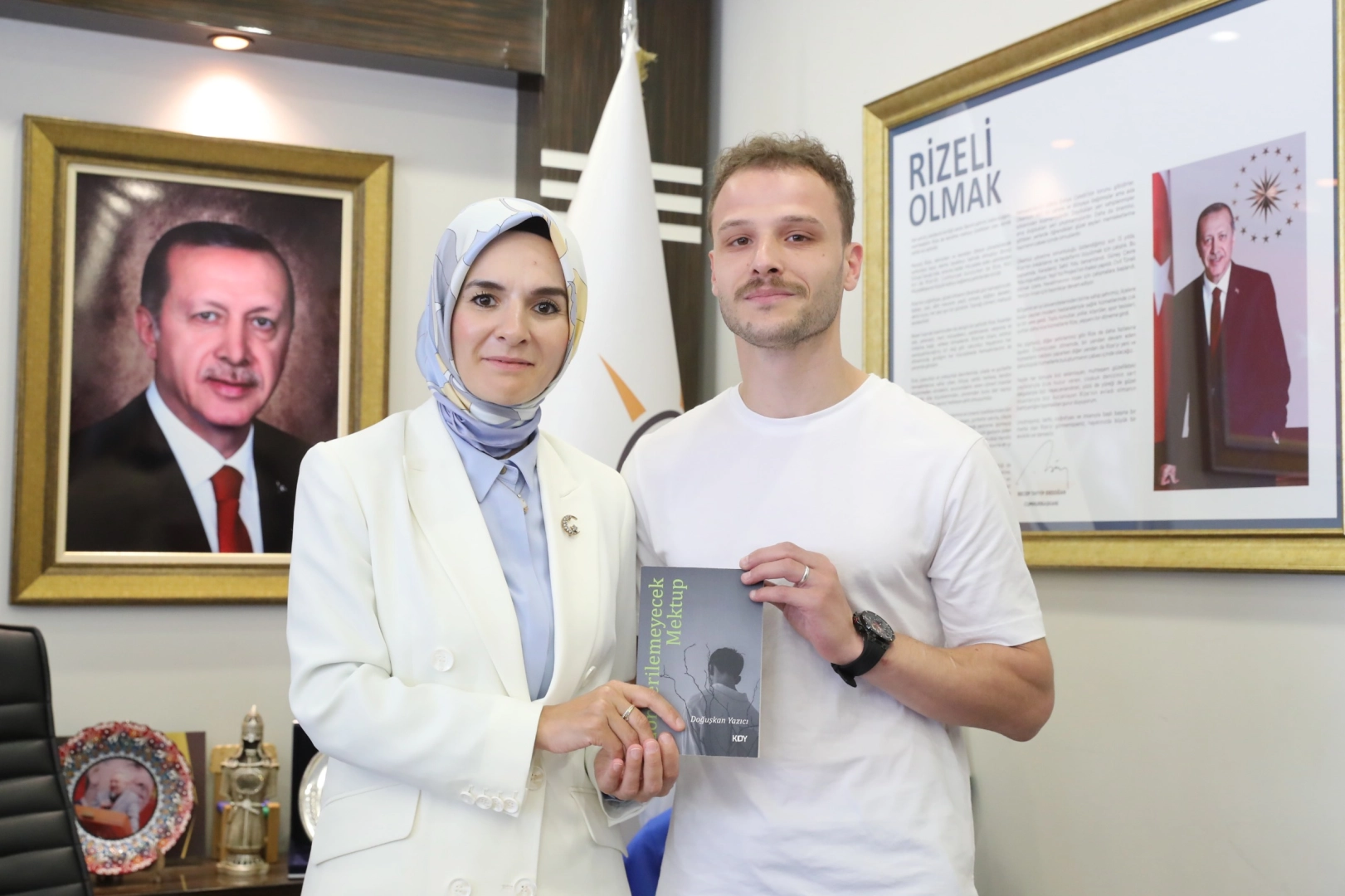 Devlet himayesinde yetişen 23 yaşındaki Rizeli Doğuşkan Yazıcı, hayat hikayesini