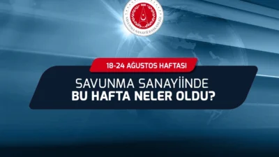 Savunma Sanayii Başkanlığı (SSB), 18-24 Ağustos 2025 haftasında ASELSAN, HAVELSAN,