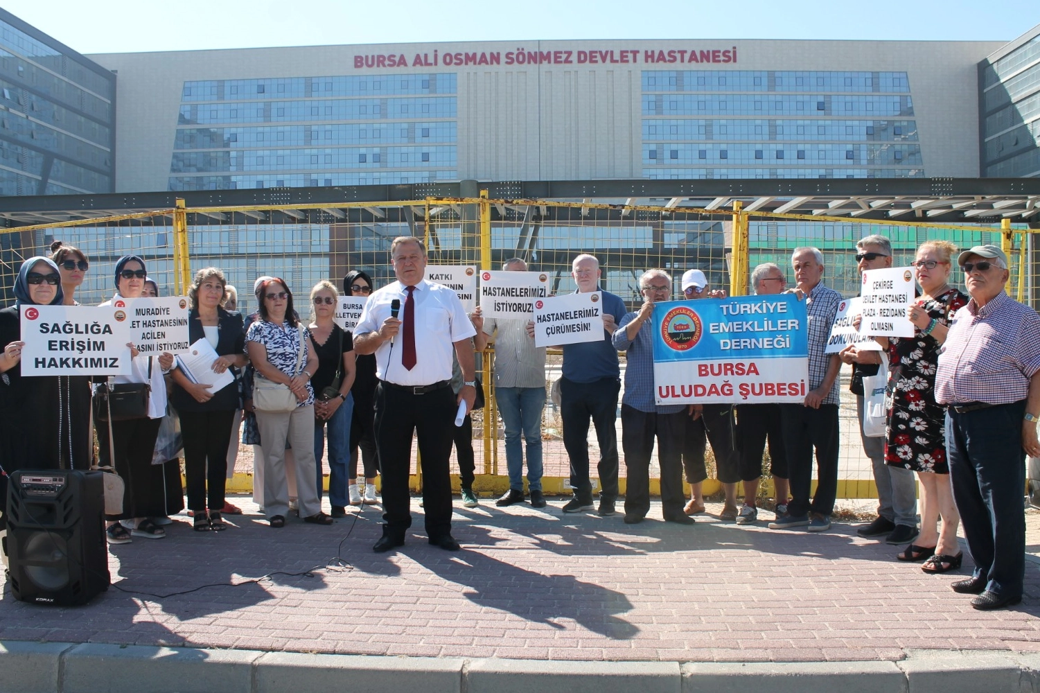 TÜED Uludağ Şube Başkanı Kenan Pars, Bursa’daki sağlık yatırımlarının yetersizliğini