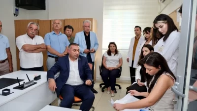 Adana Büyükşehir Belediyesi Başkan Vekili Güngör Geçer, Karataş ilçesinde bir