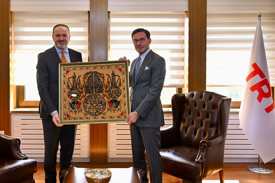 Tokat Belediye Başkanı Mehmet Kemal Yazıcıoğlu, TRT Genel Müdürü Prof.