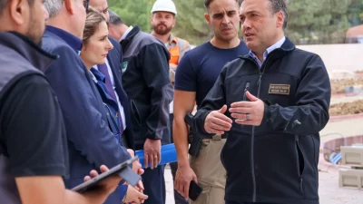 Bilecik Valisi Faik Oktay Sözer, yapımı hızla devam eden Yeni