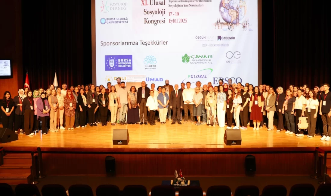 Bursa’da düzenlenen 11. Ulusal Sosyoloji Kongresi’nin kapanış programına katılan Başkan