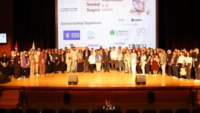 Bursa’da düzenlenen 11. Ulusal Sosyoloji Kongresi’nin kapanış programına katılan Başkan