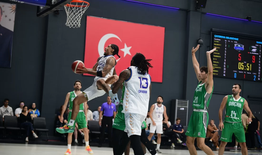 Türkiye Basketbol Ligi 2025-2026 Sezonu açılış karşılaşmasında Darüşşafaka Lassa’yı sahasında