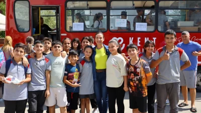 Efes Selçuk Belediyesi’nin örnek sosyal belediyecilik projesi Kent Lokantası Öğrenci