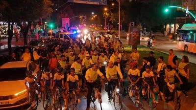 Gaziantep Büyükşehir Belediyesi, Avrupa Hareketlilik Haftası kapsamında düzenlenen “Arabasız Gün”