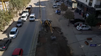Gebze Belediyesi Fen İşleri Müdürlüğü ekipleri, ilçenin farklı noktalarında sürdürdüğü