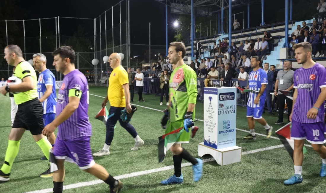 Kocaeli Büyükşehir Belediyesi’nin bu yıl 3’üncüsünü düzenlediği Hemşehri Cup Futbol