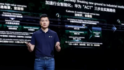 Huawei’nin Kıdemli Başkan Yardımcısı ve Kurumsal Satış Başkanı Leo Chen,