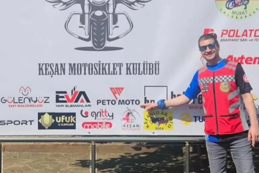 Edirne’de İpsala’da önceki gün meydana gelen trafik kazasında, tamir ettiği