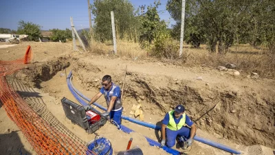 İZSU Genel Müdürlüğü, Tire’nin Çayırlı Mahallesi’nde 4,5 kilometrelik içme suyu