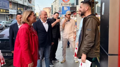 İzmit Belediye Başkanı Fatma Kaplan Hürriyet, sabahın erken saatlerinde Üçyol