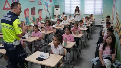 Kocaeli Büyükşehir Belediyesi’nin çocuklara trafik bilinci kazandırmayı amaçladığı Trafik Eğitim