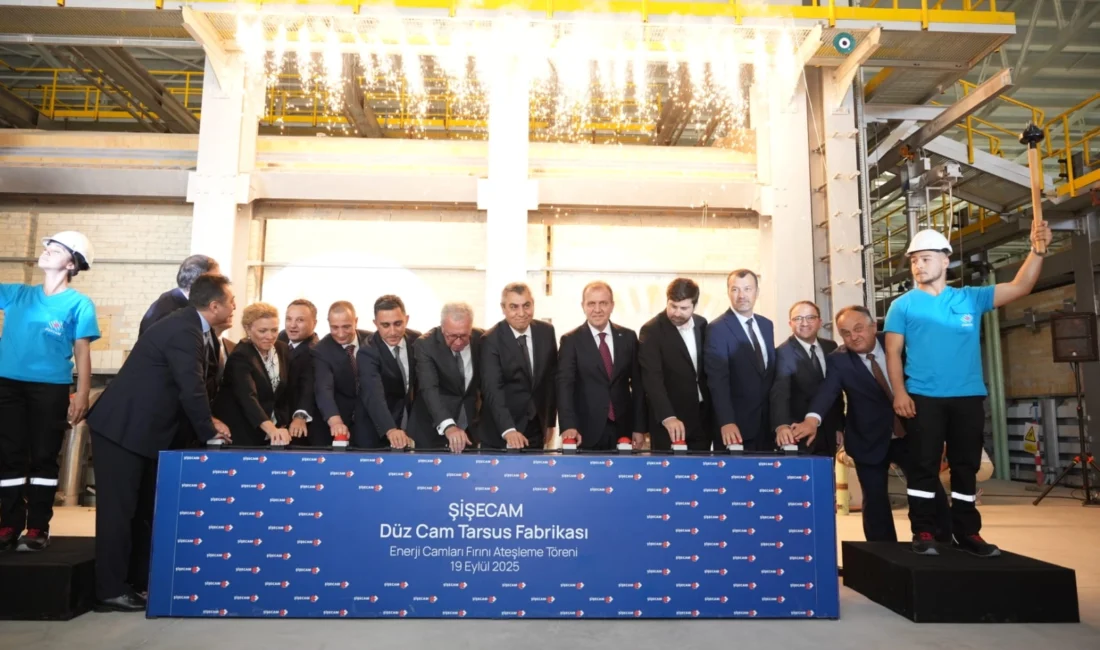Şişecam, 200 milyon euro yatırımla Tarsus’ta faaliyete geçirdiği buzlu cam