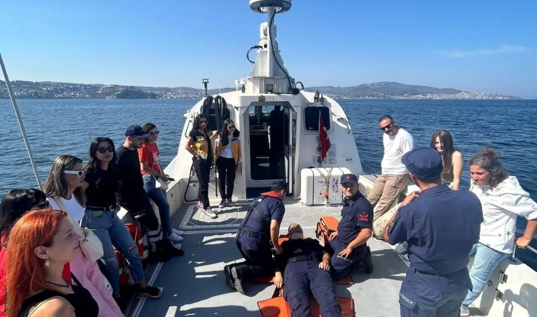 Bursa İl Sağlık Müdürlüğü ve Mudanya Sahil Güvenlik Komutanlığı işbirliğiyle