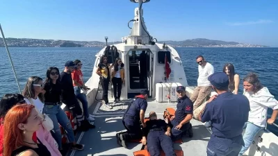 Bursa İl Sağlık Müdürlüğü ve Mudanya Sahil Güvenlik Komutanlığı işbirliğiyle